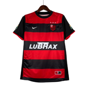 Camisa Flamengo l Retro 2000/01 Nike - Preto e Vermelho
