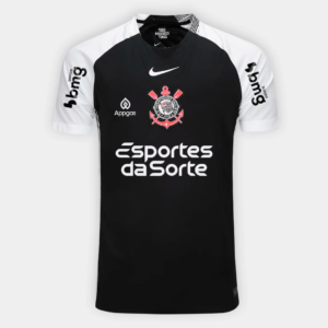 Camisa Nike Timão 2025/26 II Torcedor Com Patrocínios