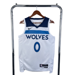 Regata NBA Timberwolves Nike Authentic Russell 0 - Branca