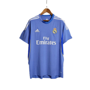 Camisa Retrô Real Madrid Adidas 2013/14 Masculino  Azul