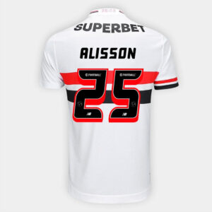 Camisa New Balance São Paulo 2025/26 I ALISSON N° 25