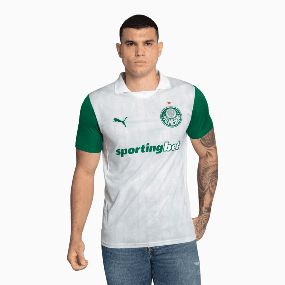 Camisa Puma Palmeiras 2025/26 II - G. GOMÉZ N° 15 - Imagem 7