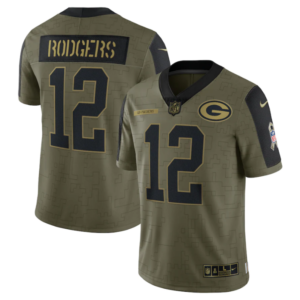 Camisa NFL Green Bay Packer Vapor Limited Jersey Salute To Service 2021