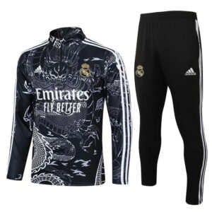 Conjunto Treino Real Madrid Dragon 23/24 - Preto