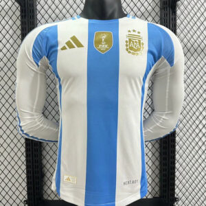 Camisa Argentina 24/25 Versão Jogador (+Patch) - Manga Longa