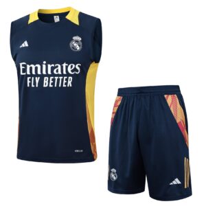 Conjunto Regata Real Madrid 2024/25 - Azul e Amarela
