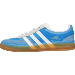 Tênis Adidas Gazelle Indoor x Bad Bunny "San Juan" Azul