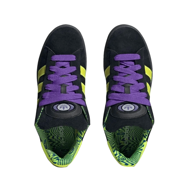 Tênis Adidas Campus 00s "Solar Yellow Purple Rush" Masculino Preto - Imagem 4