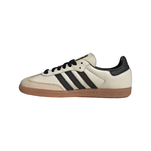 Tênis Adidas Samba OG "Cream White Core Black" Feminino Bege