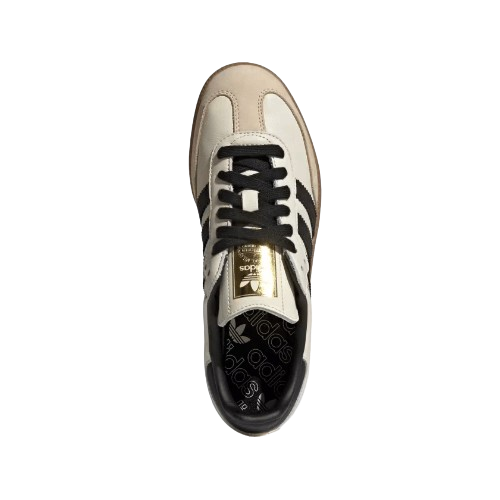Tênis Adidas Samba OG "Cream White Core Black" Feminino Bege - Imagem 4