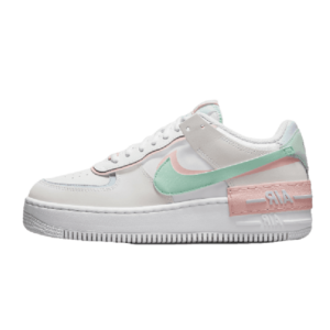 Tênis Air Force 1 Shadow "Atmosphere" Branco / Verde