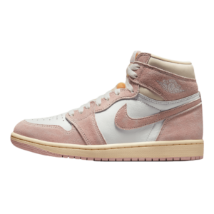 Tênis Air Jordan 1 High OG "Washed Pink" Feminino Rosa