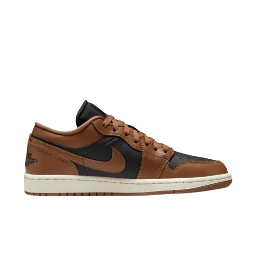 Tênis Air Jordan 1 Low "Archaeo Brown" Preto / Marrom - Imagem 5