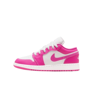 Tênis Air Jordan 1 Low "Fire Pink" Rosa