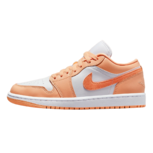 Tênis Air Jordan 1 Low "Sunset Haze" Laranja / Branco