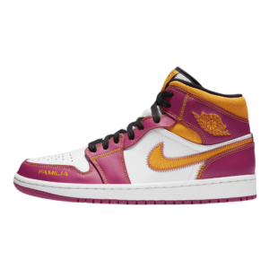 Tênis Air Jordan 1 Mid "Dia de Los Muertos" Rosa