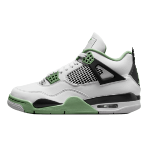 Tênis Air Jordan 4 "Oil Green" Branco / Verde