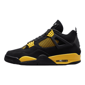Tênis Air Jordan 4 "Thunder" Masculino Preto / Amarelo