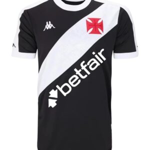 Camisa Vasco da Gama 24/25 Home Kappa Torcedor - Preta