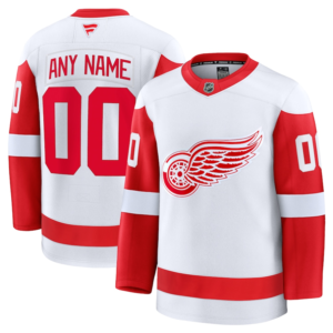 Jersey Detroit Red Wings Fanatics Away Premium Branca