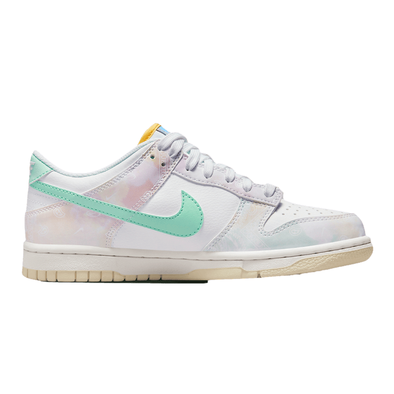 Tênis Dunk Low GS "Paisley Print" Feminino Rosa - Imagem 2