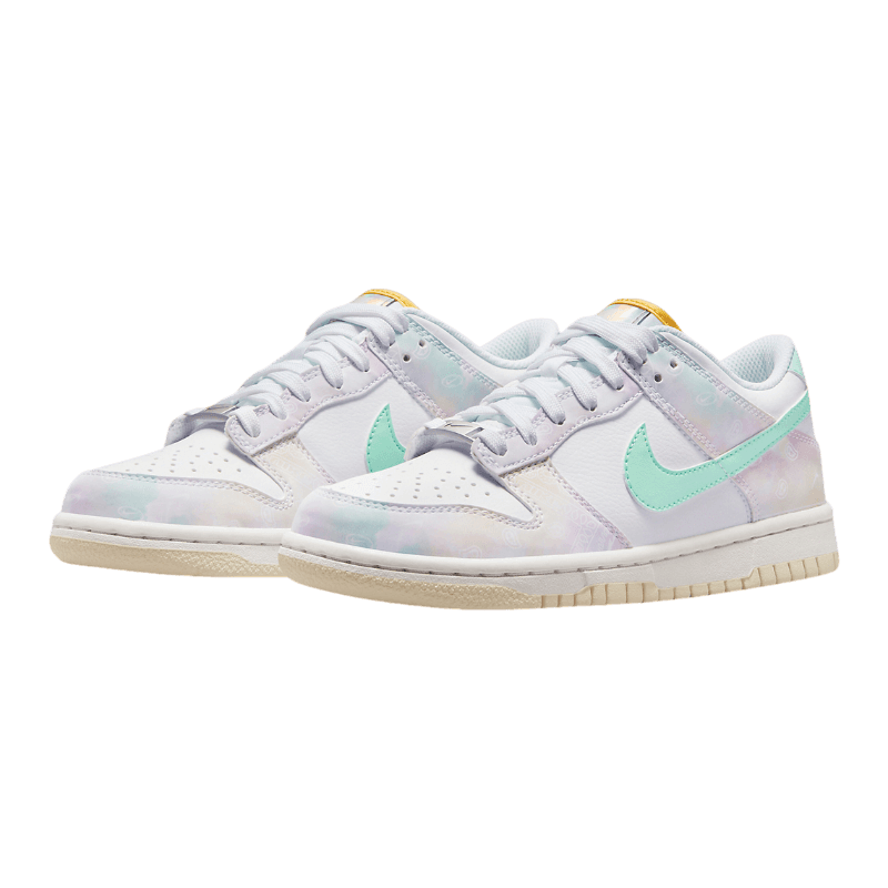 Tênis Dunk Low GS "Paisley Print" Feminino Rosa - Imagem 3