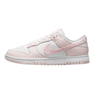 Tênis Dunk Low "Pink Paisley" Feminino Rosa