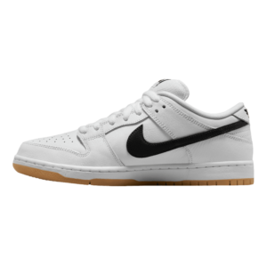 Tênis Dunk Low SB "White Gum" Branco