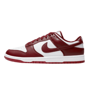 Tênis Dunk Low "Team Red" Masculino Vinho