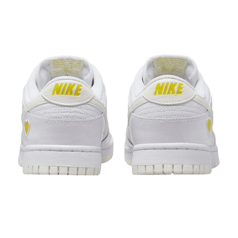 Tênis Dunk Low Valentine's Day "Yellow Heart" Masculino Branco - Imagem 3