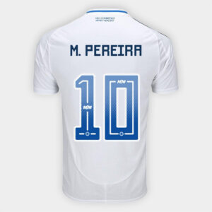 Camisa Adidas Cruzeiro 2025/26 II M. PEREIRA N° 10