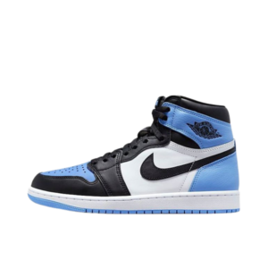 Tênis Air Jordan 1 Retro High OG "UNC Toe" Azul / Preto