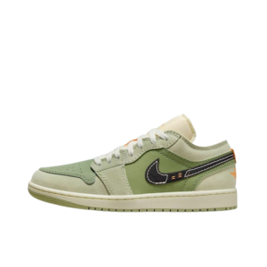Tênis Air Jordan 1 Low SE "Craft Light Olive" Verde