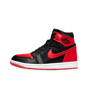 Tênis Air Jordan 1 High OG "Satin Bred" Vermelho / Preto
