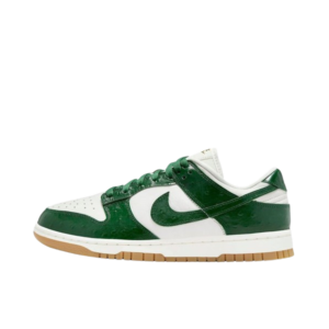Tênis Dunk Low "Green Ostrich" Feminino Verde