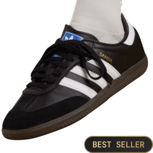 Tênis Adidas Samba OG "Black Gum" Feminino Preto