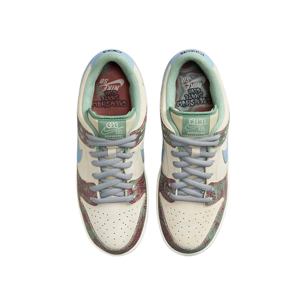 Tênis Dunk Low SB x Crenshaw "Skate Club" Bege - Imagem 3
