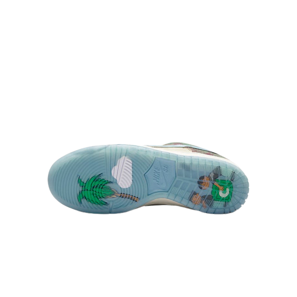 Tênis Dunk Low SB x Crenshaw "Skate Club" Bege - Imagem 5