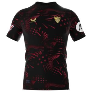 Camisa Sevilla Third 24/25 s/n° Torcedor Masculino - Preta e Vermelho