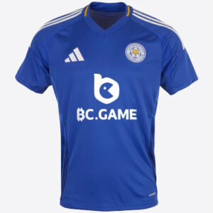 Camisa Leicester City Home 24/25 s/n° Torcedor Adidas Masculina - Azul