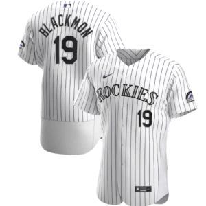Jersey Colorado Rockies Branca Authentic