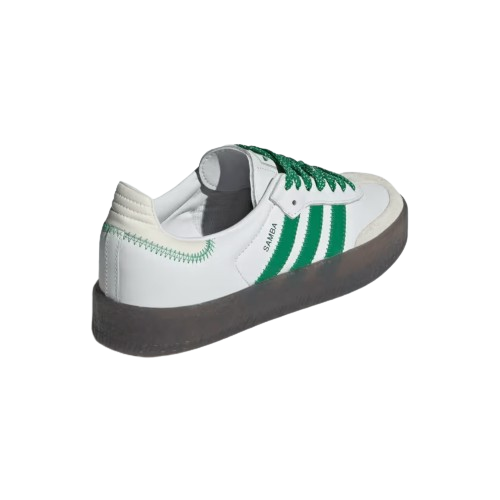 Tênis Adidas Sambae "Cloud White Green" Feminino Verde - Imagem 3