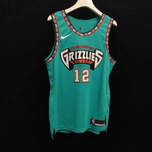 Regata NBA Grizzlies Icon Edition 20/21 Nike Authentic Morant 12 - Verde