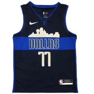 Regata NBA Dallas Mavericks Nike Authentic Doncic 77 - Azul