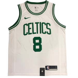 Regata NBA Boston Celtics Retrô Nike Authentic Walker 8 - Branca