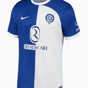 Camisa Atlético de Madrid Away 23/24 s/n° Torcedor Masculino - Azul e Branco