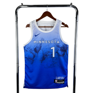 Regata NBA Timberwolves City Edition Nike Authentic Anderson 1 - Azul