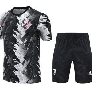 Kit de treino Juventus 23/24 - Branco/Preto II