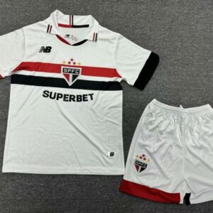 Kit Infantil São Paulo 24/25 New Balance - Branco
