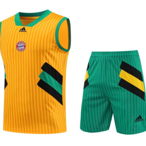 Kit Treino Bayern 23/24 - Amarelo/Verde I